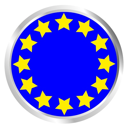 EU Citizens Buttonのイラスト素材
