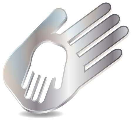 Hand in Handのイラスト素材