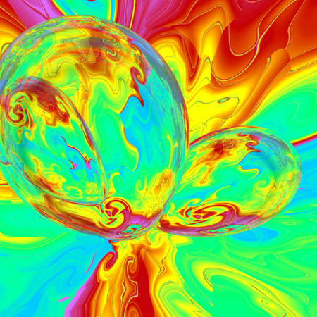 the tie dye balloon print is a print that will look good anywhere that you can put it