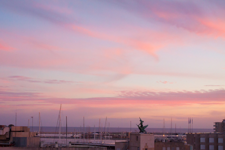 Rooftops of Palma, Majorca, Spainの写真素材