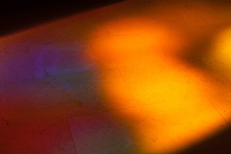 PALMA, MALLORCA, SPAIN - JUNE 23, 2018: Colorful lights on the floor of the Cathedral of Santa Maria...