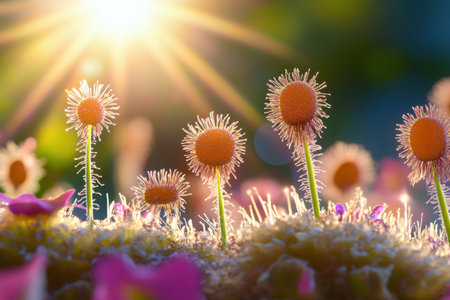 Cellular structure of human hair follicles is examined in detail revealing unique patterns and textures. Soft natural tones highlight the complexity of these biological features under gentle light.の素材
