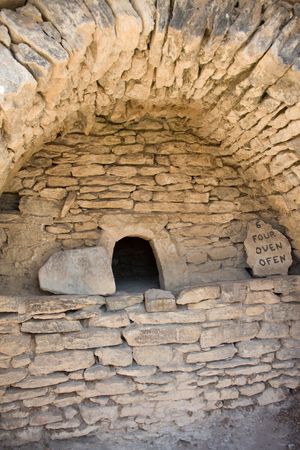 Antiquity oven in the south of Franceの写真素材