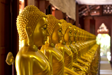 Golden Buddha statue