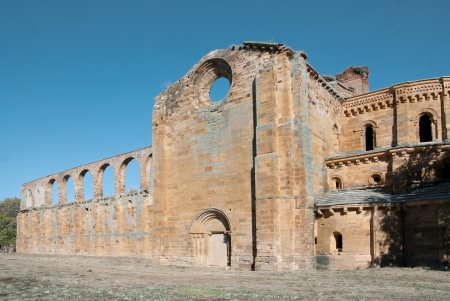 Moreruela monastery, Zamora, Spain の写真素材