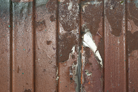 Grunge metal background or texture with scratches and cracksの写真素材