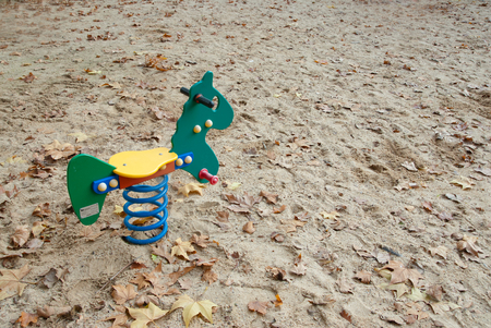 sand children playground wooden greenの写真素材