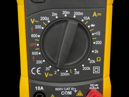Digital multimeter electrical measuring equipmentの写真素材