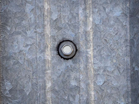 Zinc galvanized sheet of metal. Can be used as background or textureの写真素材