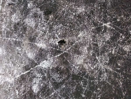Wall black and white scratched. Texture for overlay use.の写真素材