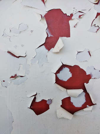 Steel plate texture with the paint broken by time.の写真素材