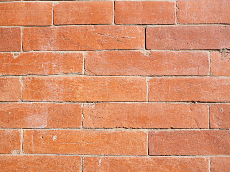 old brick wall of a historic building. Texture and backgrounds hd image