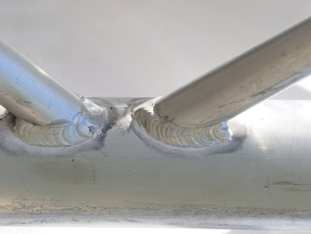 welded metal structure. Concept of engineering and architectureの写真素材
