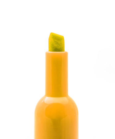 A marker against an isolated white background.の写真素材