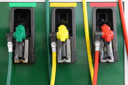 gas stationの写真素材
