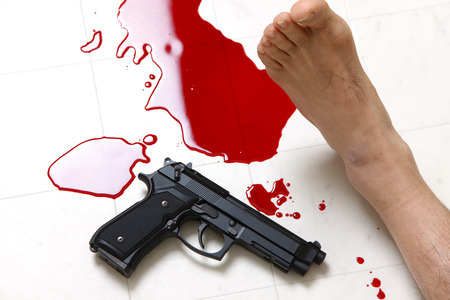 Shooting Incidentの写真素材