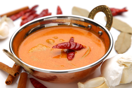 Thai red curryの写真素材