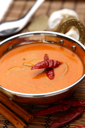Thai red curryの写真素材