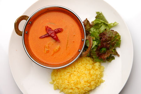 Thai red curryの写真素材