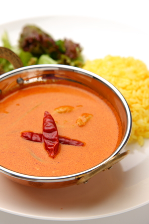 Thai red curryの写真素材