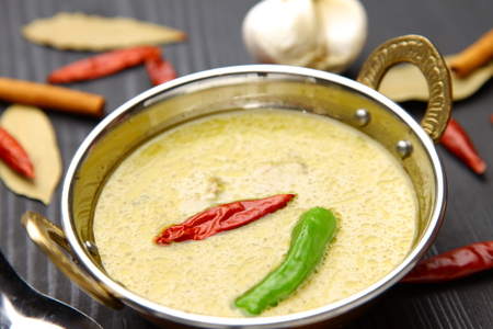 Thai green curryの写真素材