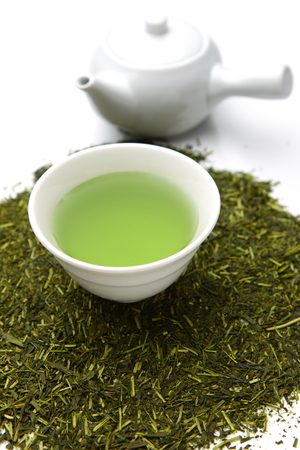 Jananese Green Teaの写真素材
