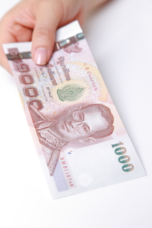 Thai 1,000baht billの写真素材