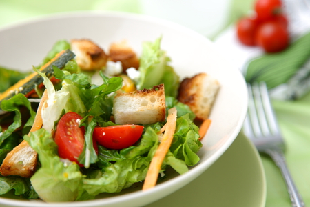 Caesar saladの写真素材