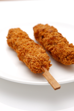 Japanese style pork cutlet の写真素材
