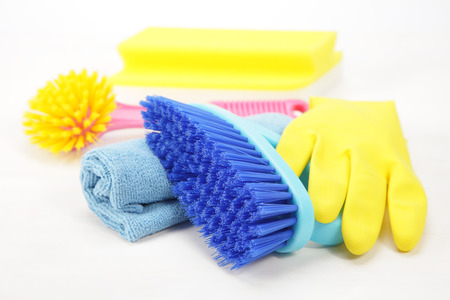 housekeeping equipmentsの写真素材