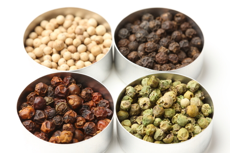 Four kinds of peppersの写真素材