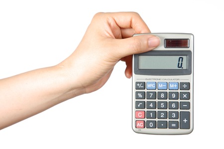 electronic calculatorの写真素材