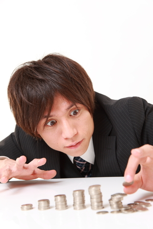 Financial collapseの写真素材