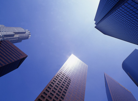 skyscrapers of L.A...