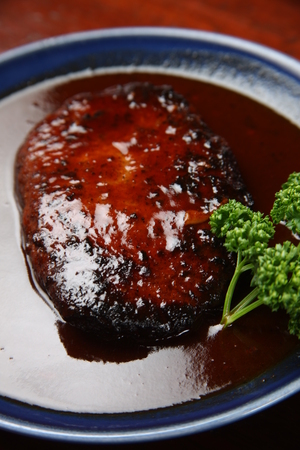 stewed hamburgの写真素材