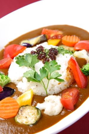 vegetable curryの写真素材