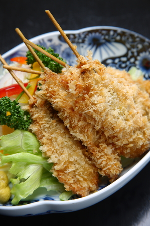 Japanese Style Fried Fishの写真素材