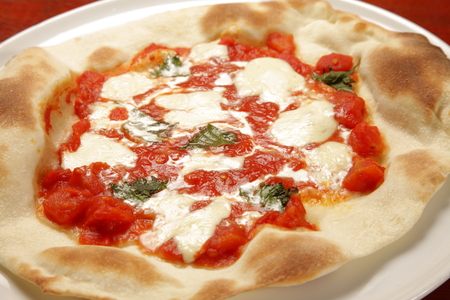 pizza margaritaの写真素材