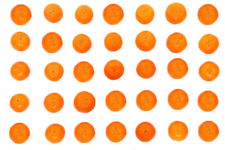 orange fruit citrus tankan against white background