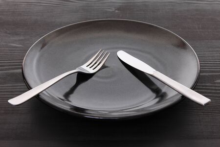 knife and fork meaning DO NOT TAKEの写真素材