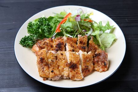 Herb Grilled Chicken with vegetable