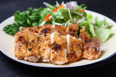 Herb Grilled Chicken with vegetable