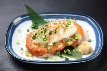 satsuma-age deep-fried fish pasteの写真素材