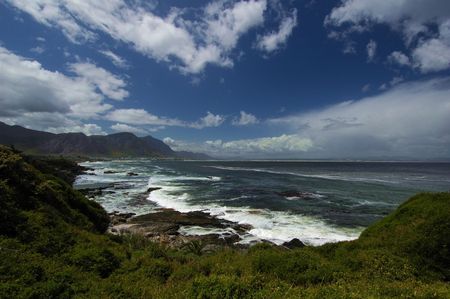 HERMANUS SEA SCAPE 02の写真素材