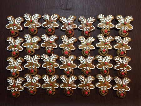 Gingerbread reindeersの素材
