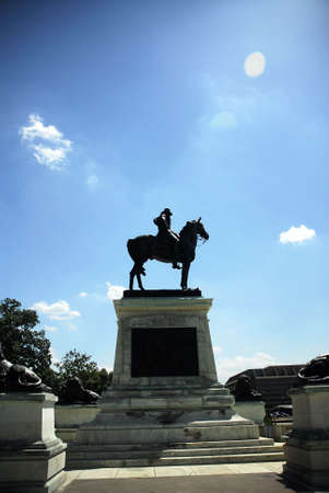 statue in dcの写真素材