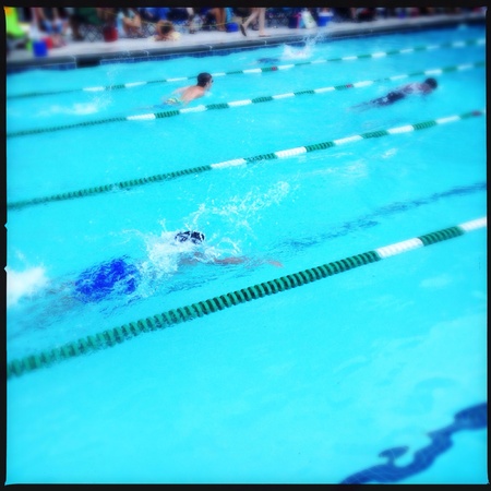 Neighborhood swim meet in alpharetta , Georgia USAの素材
