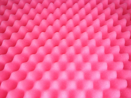 pink sponge backgroundの写真素材