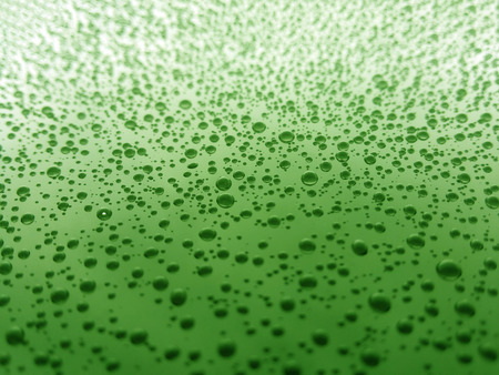 Green Drop water background
