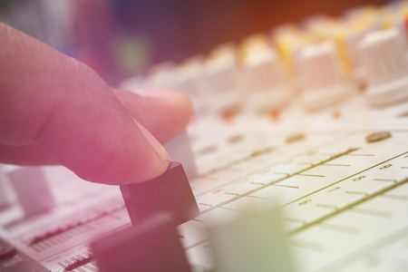 mixer music backgroundの写真素材